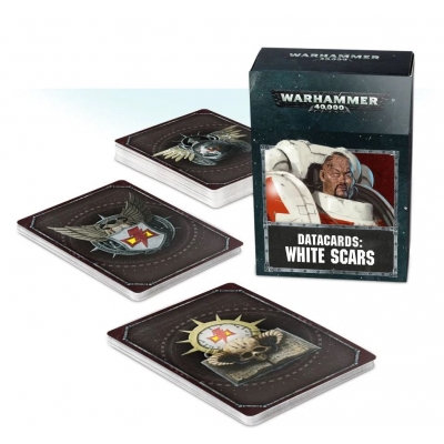 Warhammer 40,000 White Scars Datacards /EN/